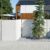 Mur ogrodzeniowy narożny z betonu architektonicznego - komplet narożników składa się z dwóch elementów (100 cm szerokości)